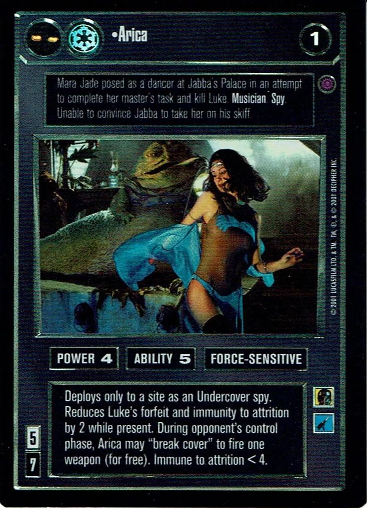 Arica [Foil] Star Wars CCG Reflections III