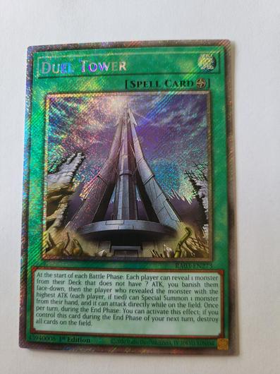 Duel Tower [Platinum Secret Rare] RA03-EN273 photo