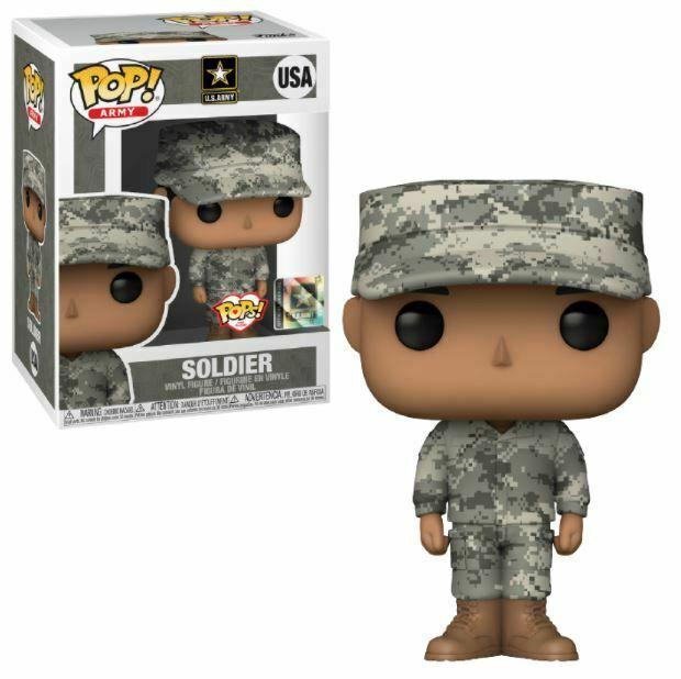 Soldier [Hispanic Male Camo] Funko POP Army