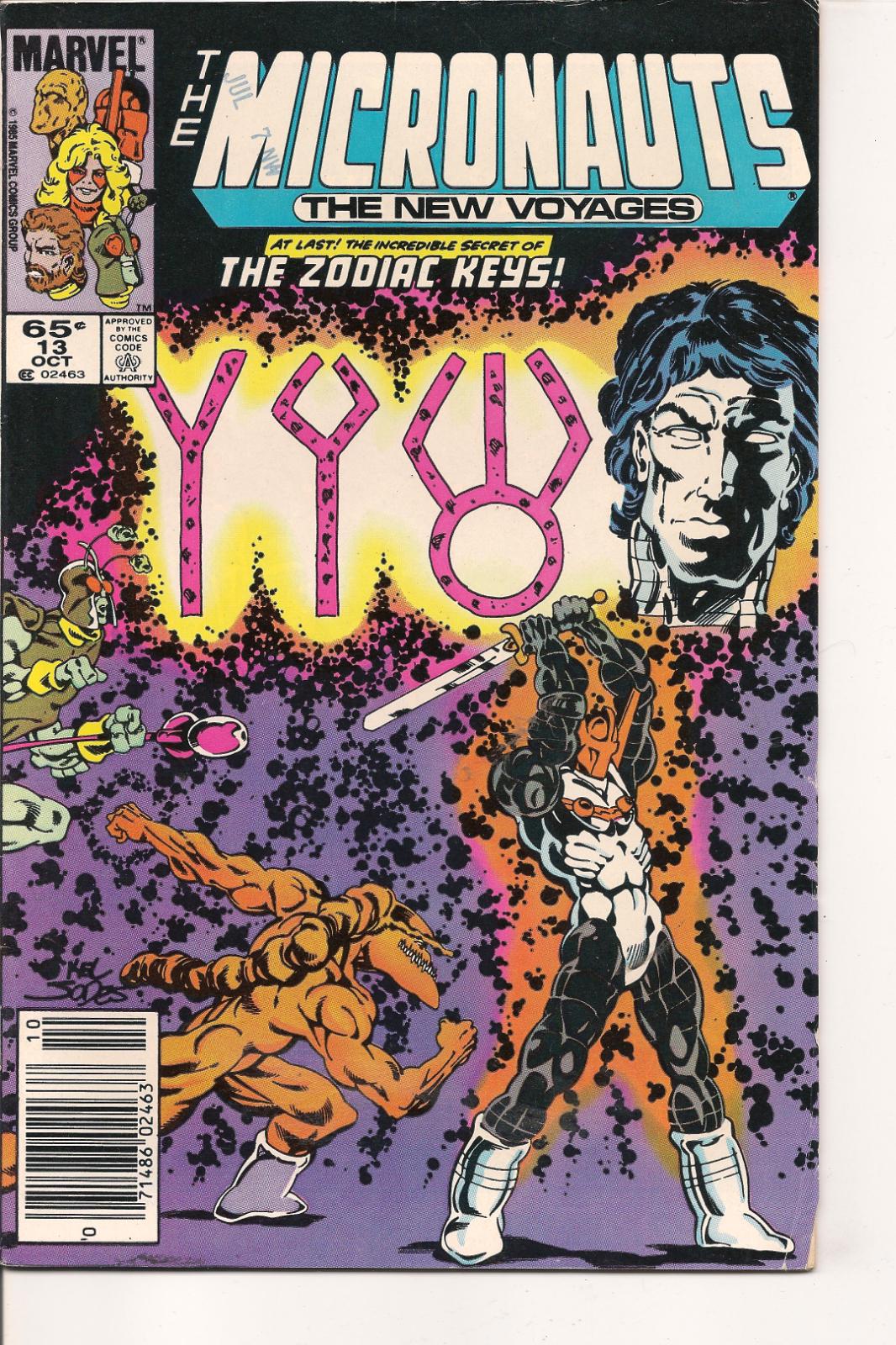 The Micronauts The New Voyages [Newsstand] #13 (1985) Comic Books Micronauts: The New Voyages