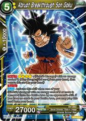 Abrupt Breakthrough Son Goku BT4-076 Dragon Ball Super Colossal Warfare Prices