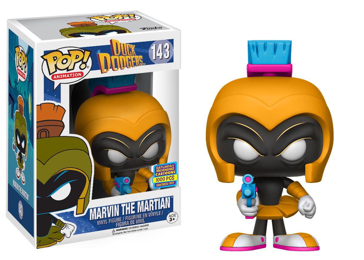 Marvin the Martian [Neon Orange] #143 Funko POP Animation