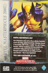 Back | Masterpiece Marvel 2007 Masterpieces