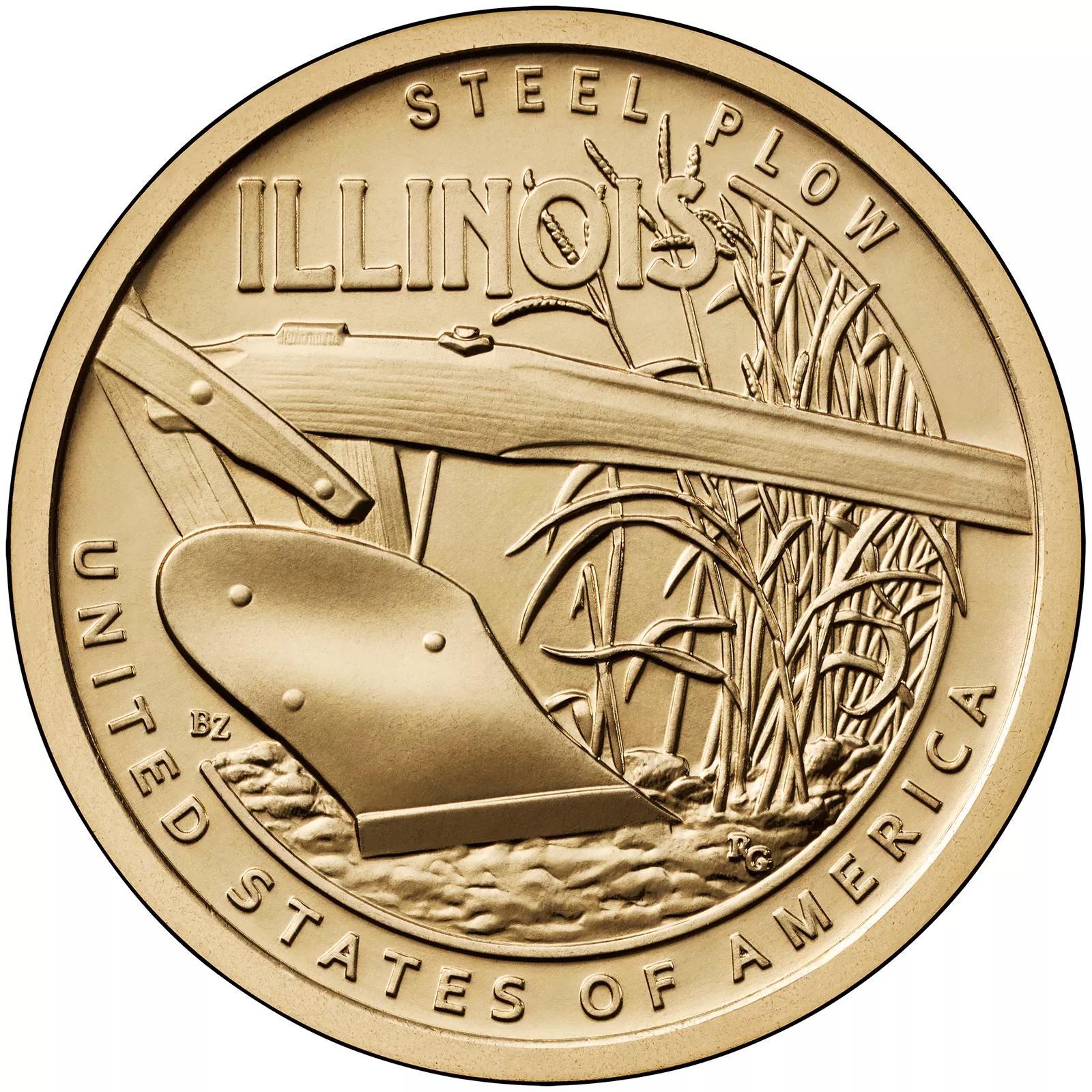 2024 S [Illinois Reverse Proof] Coins American Innovation Dollar