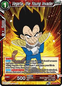 Vegeta, the Young Invader BT13-023 Dragon Ball Super Supreme Rivalry