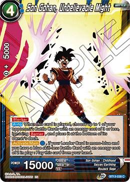 Son Gohan, Unbelievable Might [Foil] BT13-038 Dragon Ball Super Supreme Rivalry