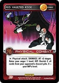 Red Vaulted Kick [Foil] C50 Dragon Ball Z Movie Collection