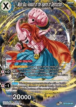 Majin Buu, Assault of the Agents of Destruction BT13-034 Dragon Ball Super Supreme Rivalry