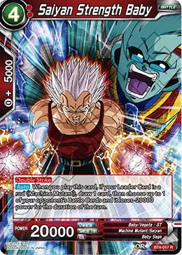 Saiyan Strength Baby BT4-017 Dragon Ball Super Colossal Warfare