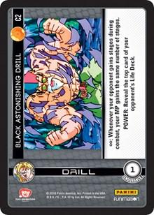 Black Astonishing Drill C2 Dragon Ball Z Vengeance