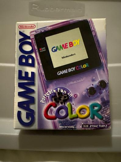 Game Boy Color Atomic Purple photo