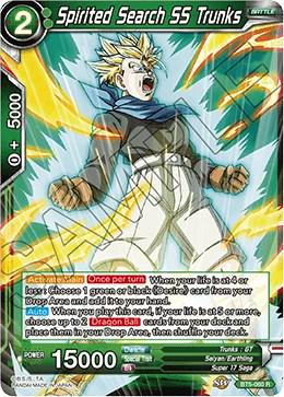 Spirited Search SS Trunks BT5-060 Dragon Ball Super Miraculous Revival