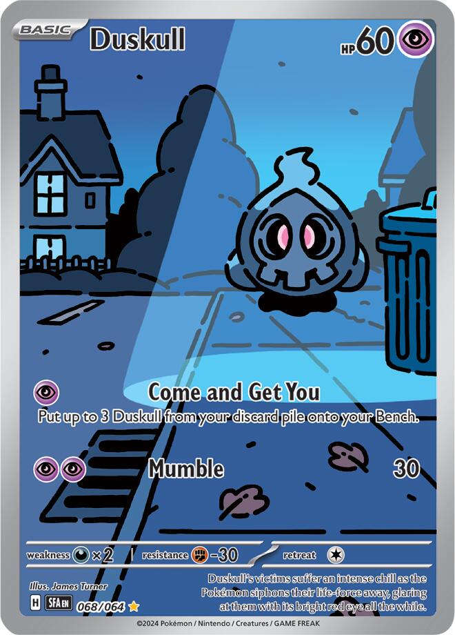 Duskull #68 Pokemon Shrouded Fable