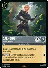 Calhoun - Marine Sergeant [Foil] #191 Lorcana Azurite Sea Prices