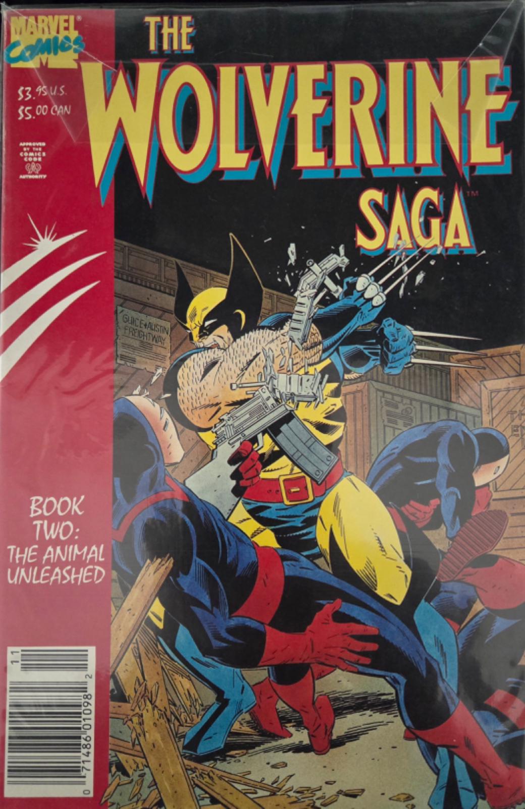 Wolverine Saga: The Animal Unleashed #2 (1989) Comic Books Wolverine Saga