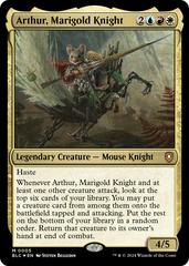 Arthur, Marigold Knight #5 Magic Bloomburrow Commander Prices