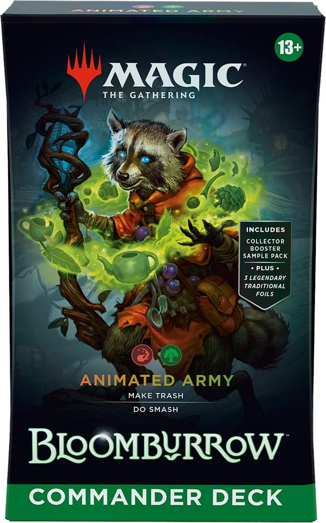 Commander Deck - Animated Army Magic Bloomburrow Commander