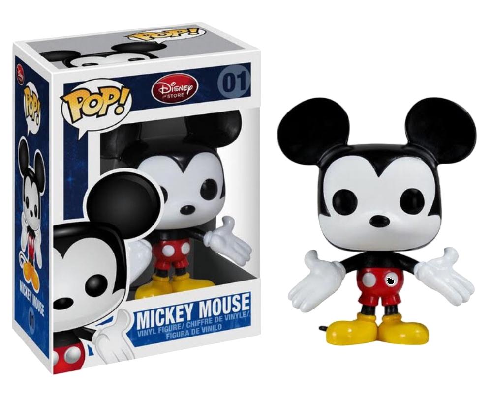 Mickey Mouse [Red Disney Store Logo] #1 Funko POP Disney