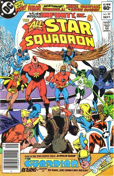 All-Star Squadron [Newsstand] #25 (1983) Comic Books All-Star Squadron