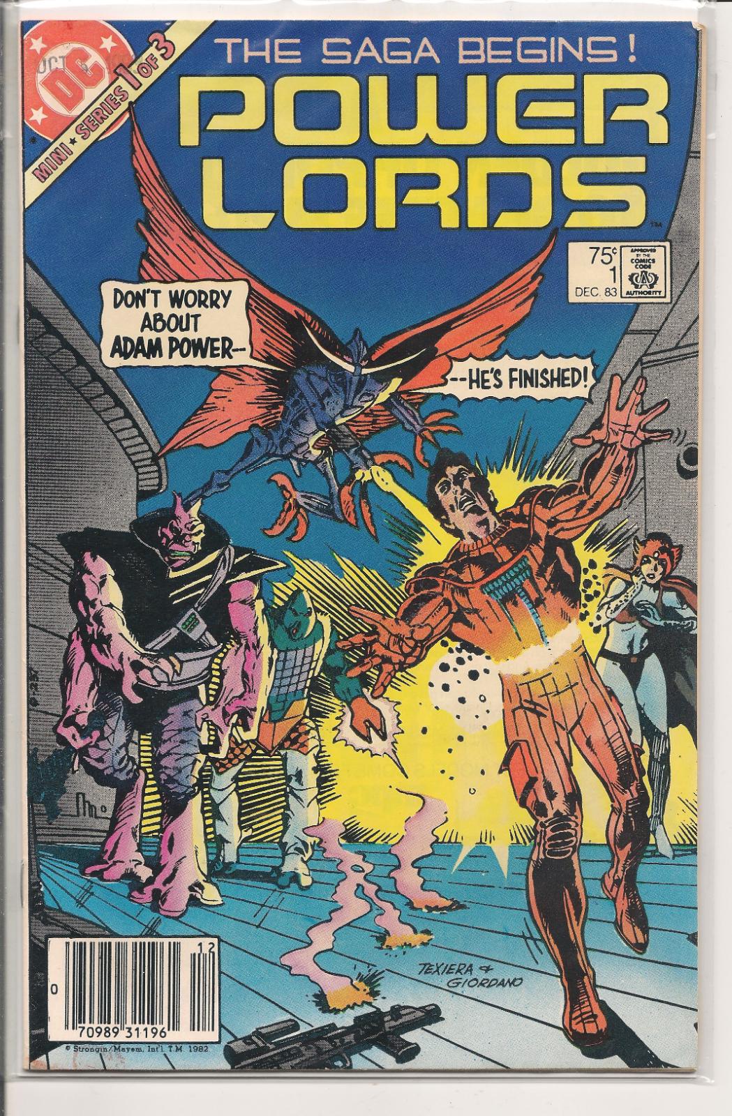 Power Lords [Newsstand] #1 (1983) Comic Books Power Lords