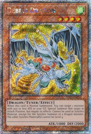 Debris Dragon [Platinum Secret Rare] RA03-EN214 Preise | YuGiOh Quarter ...