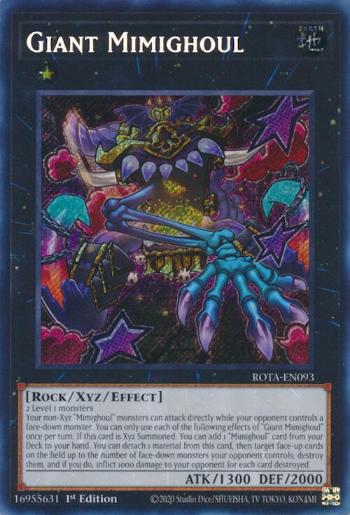 Giant Mimighoul ROTA-EN093 YuGiOh Rage of the Abyss