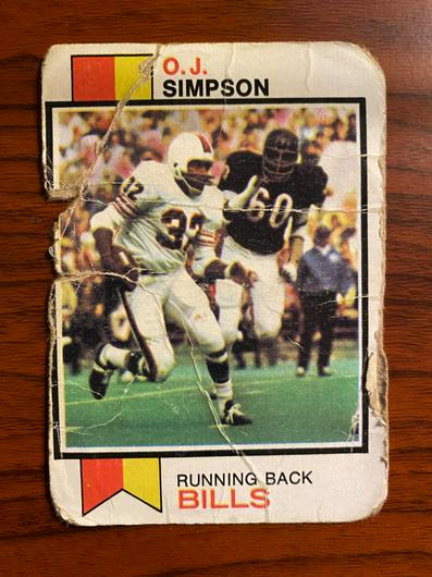 O.J. Simpson #500 photo