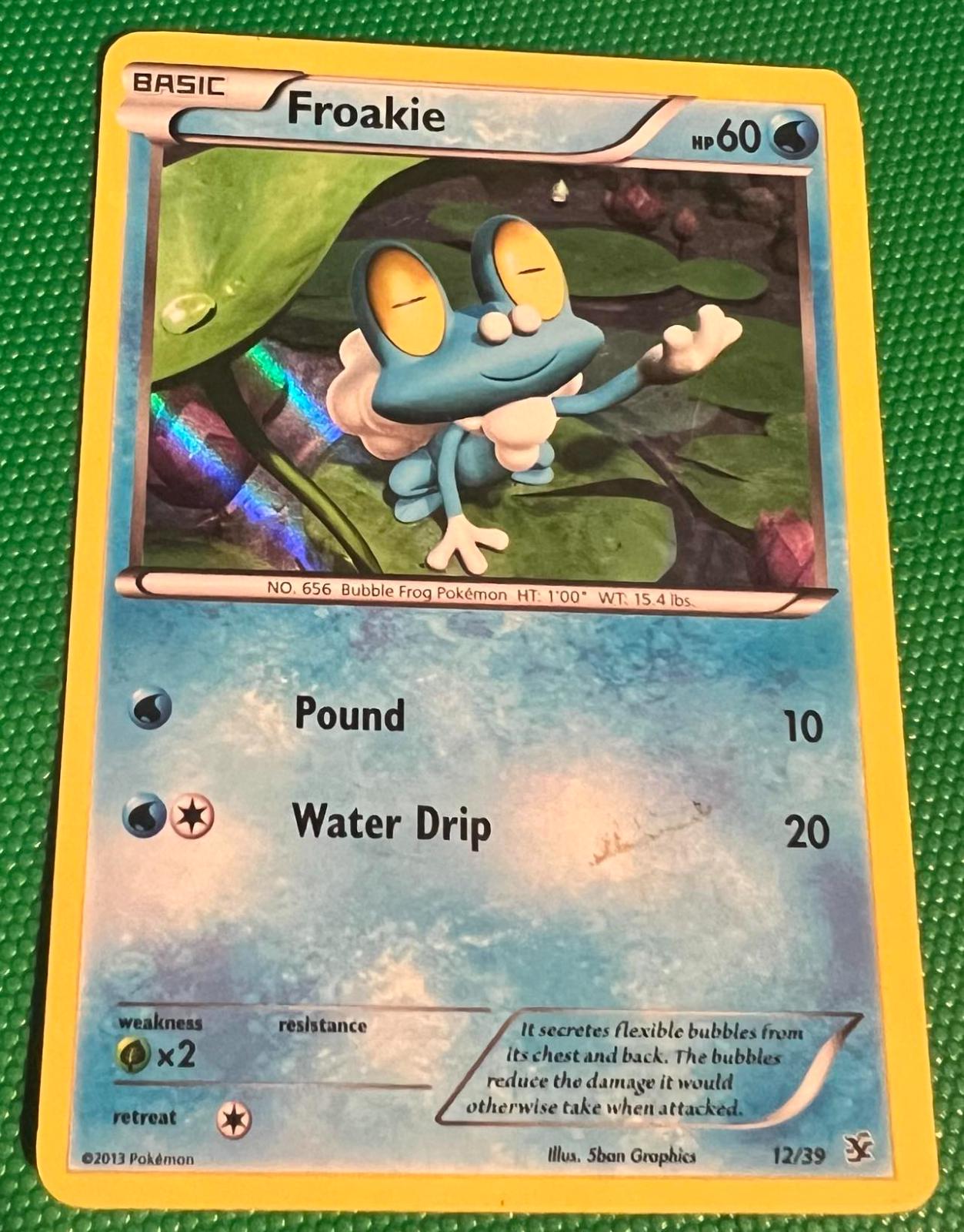 Froakie [Holo] #12 Pokemon Kalos Starter