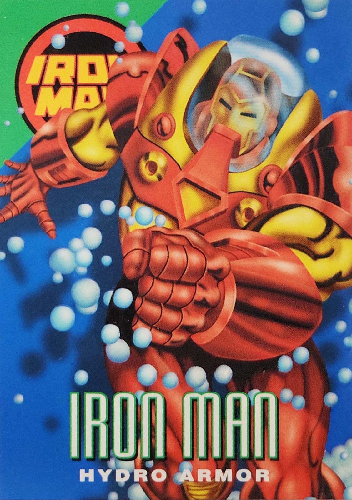 Iron Man [Hydro Armor] #81 Marvel 1996 Fleer Vision