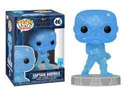 Captain America [Blue] #46 Funko POP Art Series