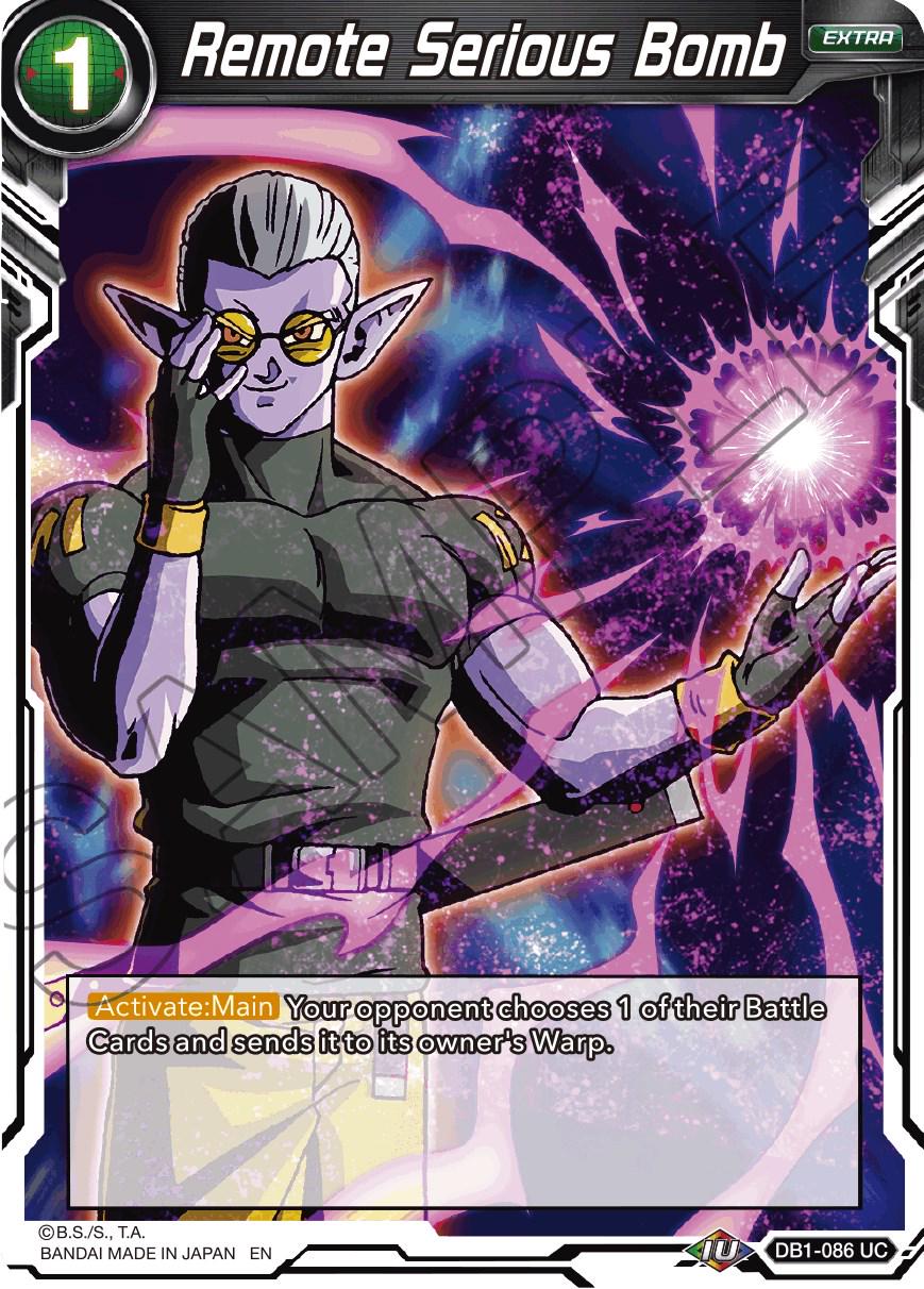 Remote Serious Bomb [Reprint] DB1-086 Dragon Ball Super Battle Evolution Booster