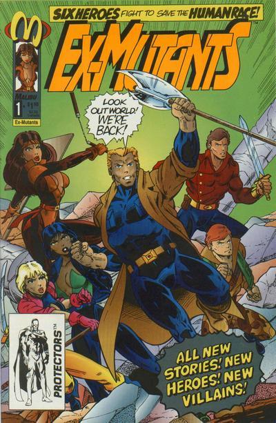 Ex-Mutants #1 (1992) Comic Books Ex-Mutants