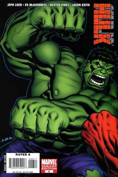 Hulk [Cover B] #6 (2008) Comic Books Hulk