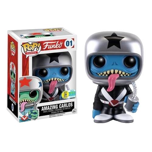 Amazing Carlos [Black Blue] #1 Funko POP Fantastik Plastik