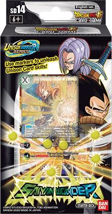 Starter Deck 14: Saiyan Wonder  Dragon Ball Super Rise of the Unison Warrior