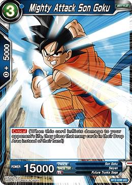 Mighty Attack Son Goku BT2-038 Dragon Ball Super Union Force