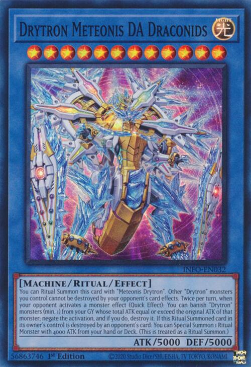 Drytron Meteonis DA Draconids INFO-EN032 YuGiOh The Infinite Forbidden