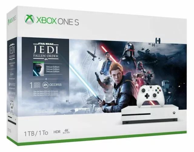 Xbox One S 1TB Console [Star Wars Jedi: Fallen Order Deluxe Bundle] Xbox One