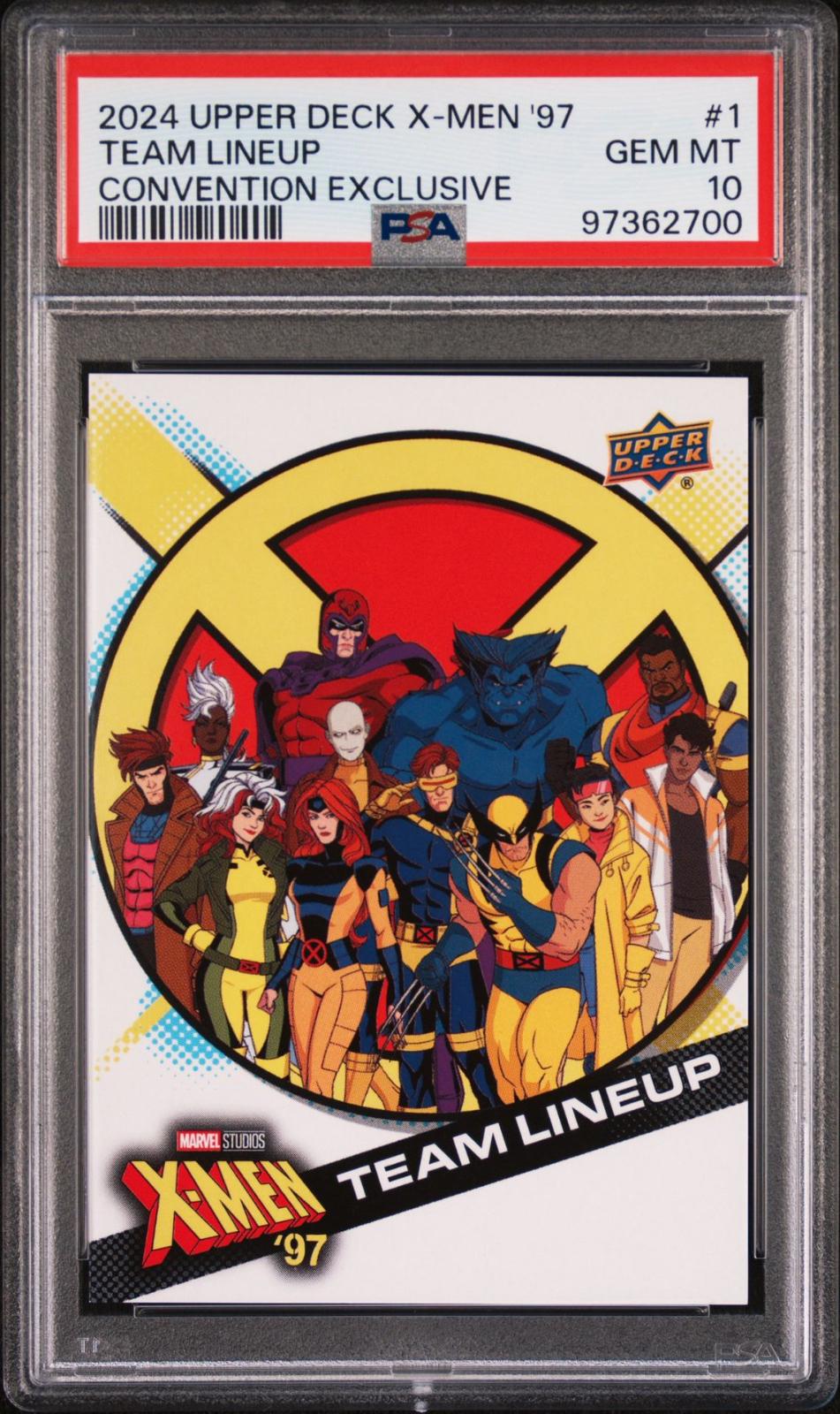 Team Lineup #1 2024 Upper Deck X-Men '97 SDCC