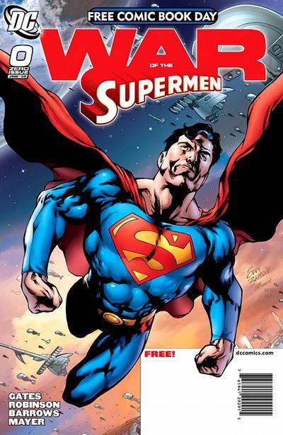 War Of The Supermen (2010) Comic Books Free Comic Book Day