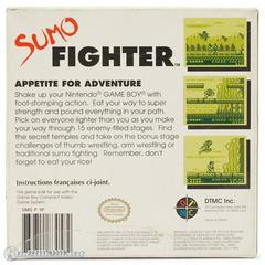 Box-Rear | Sumo Fighter GameBoy