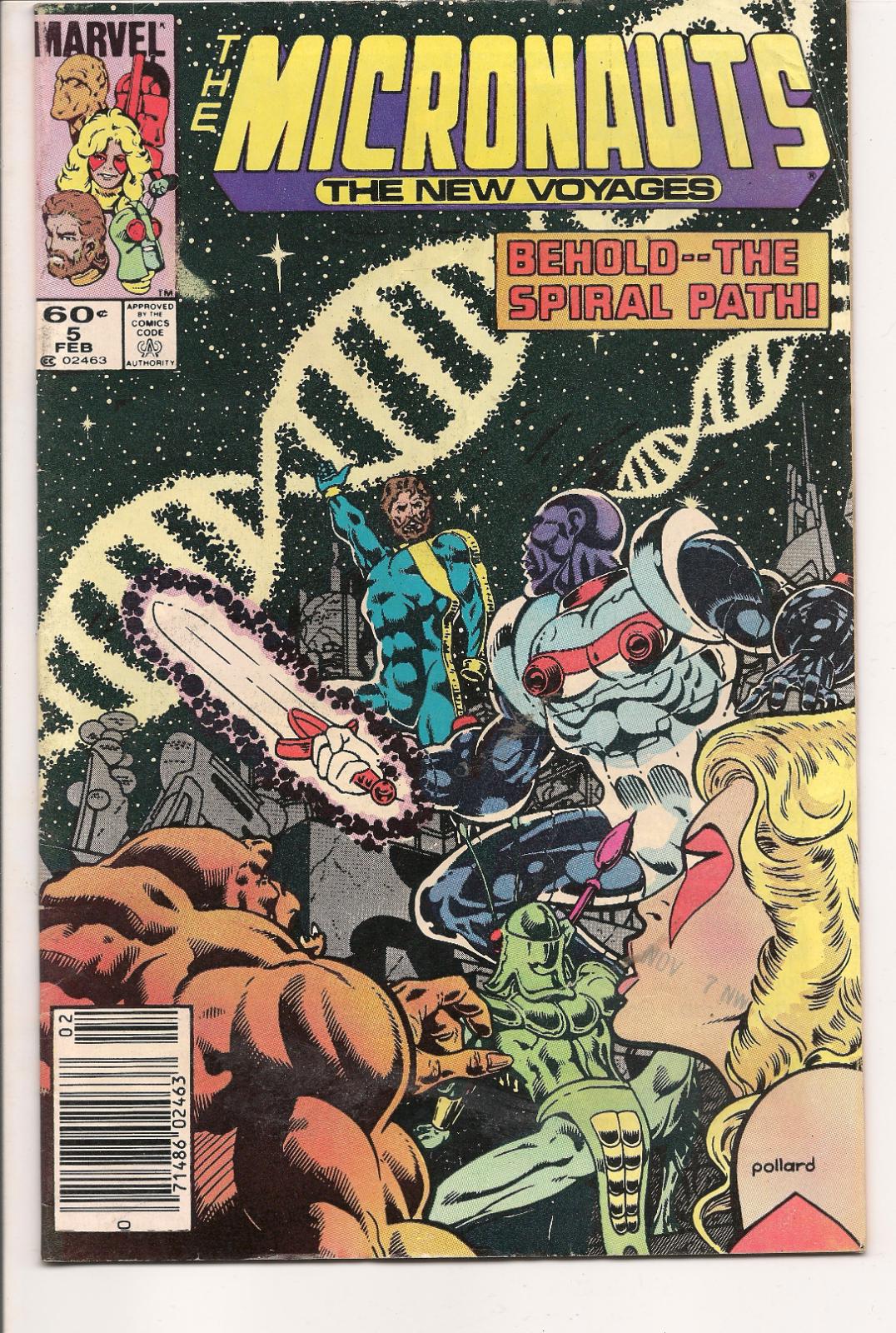 The Micronauts The New Voyages [Newsstand] #5 (1986) Comic Books Micronauts: The New Voyages