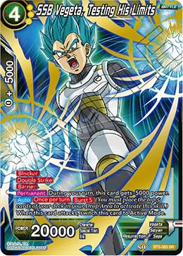 SSB Vegeta, Testing His Limits BT5-083 Dragon Ball Super Miraculous Revival