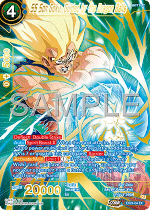 SS Son Goku, Guided by the Dragon Balls [Foil] EX24-04 Dragon Ball Super Premium Anniversary Box 2024