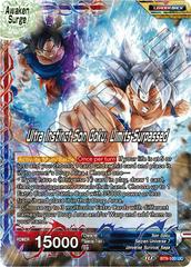 Son Goku // Ultra Instinct Son Goku, Limits Surpassed BT9-100 Dragon Ball Super Universal Onslaught Prices