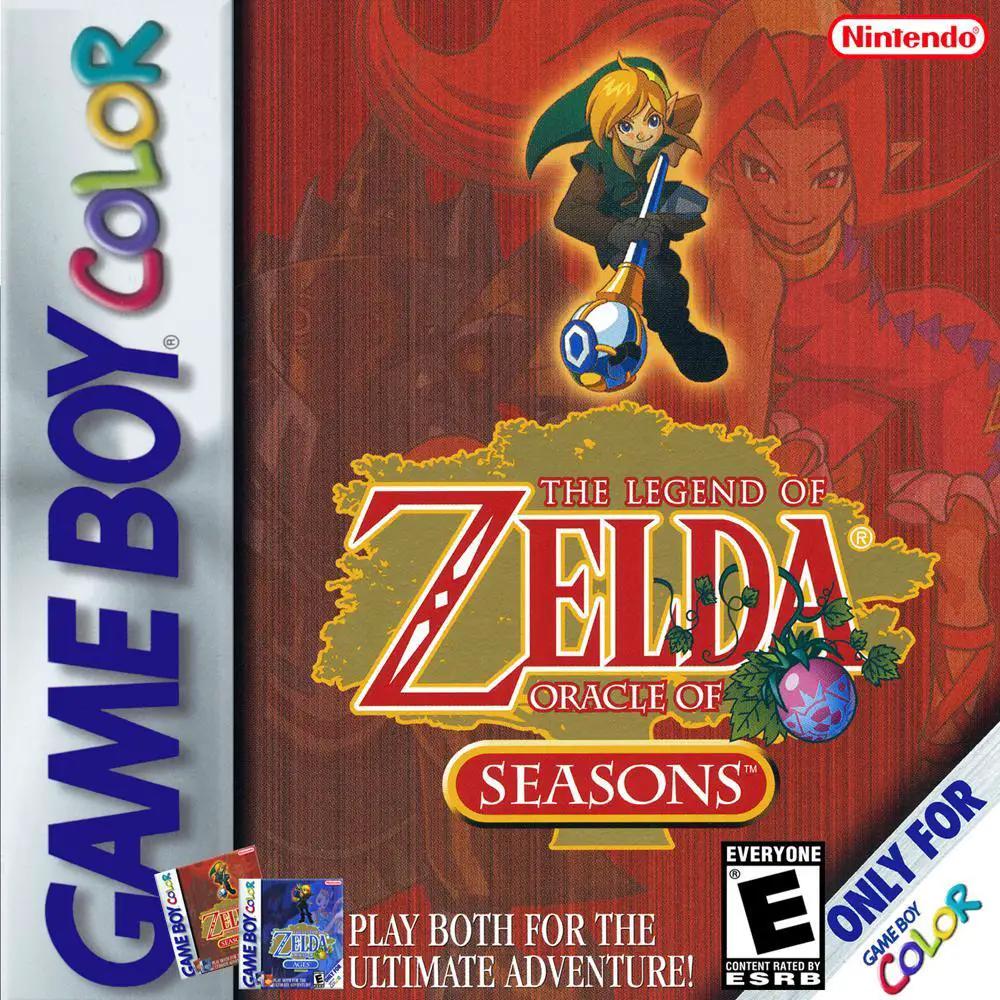 Zelda: Oracle Of Seasons [1st Print Foil Box] GameBoy Color