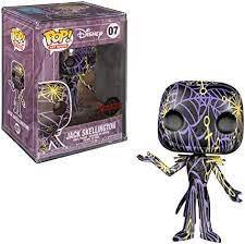 Jack Skellington Black #7 Funko POP Art Series