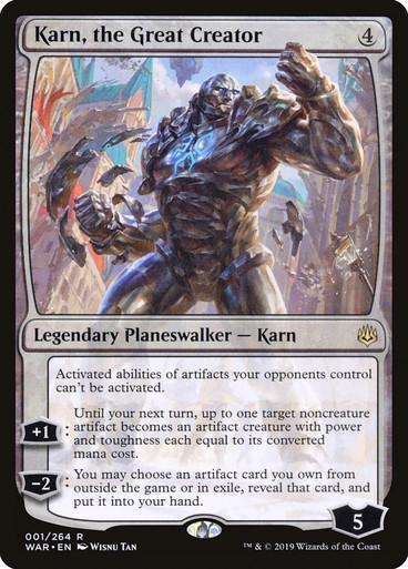 Karn, the Great Creator #1 Magic War of the Spark