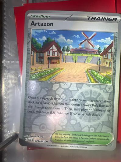 Artazon [Reverse Holo] #76 photo