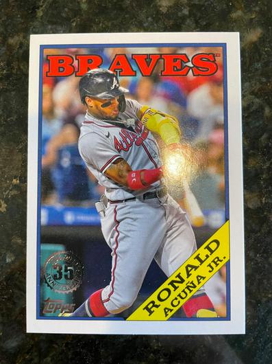 Ronald Acuna Jr. [Real One Heritage Stock] #T88-81 photo